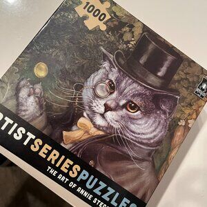Puzzle - Cat Art‎ by Annie Stegg Gerard (1000 pieces / new) (hg/x)